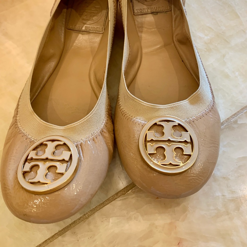 Tory Burch nude ballet slipper size 7 - Picture 3 of 4
